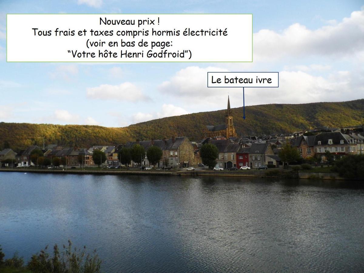 Villa Le bateau ivre à Fumay Extérieur photo
